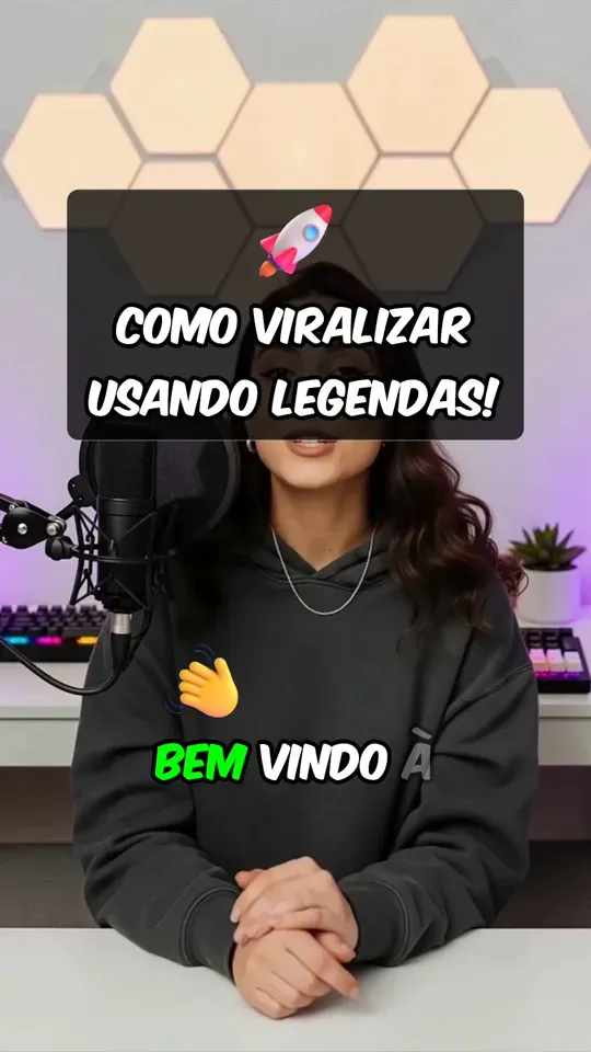 Vídeo legendado com IA — toque para explorar mais